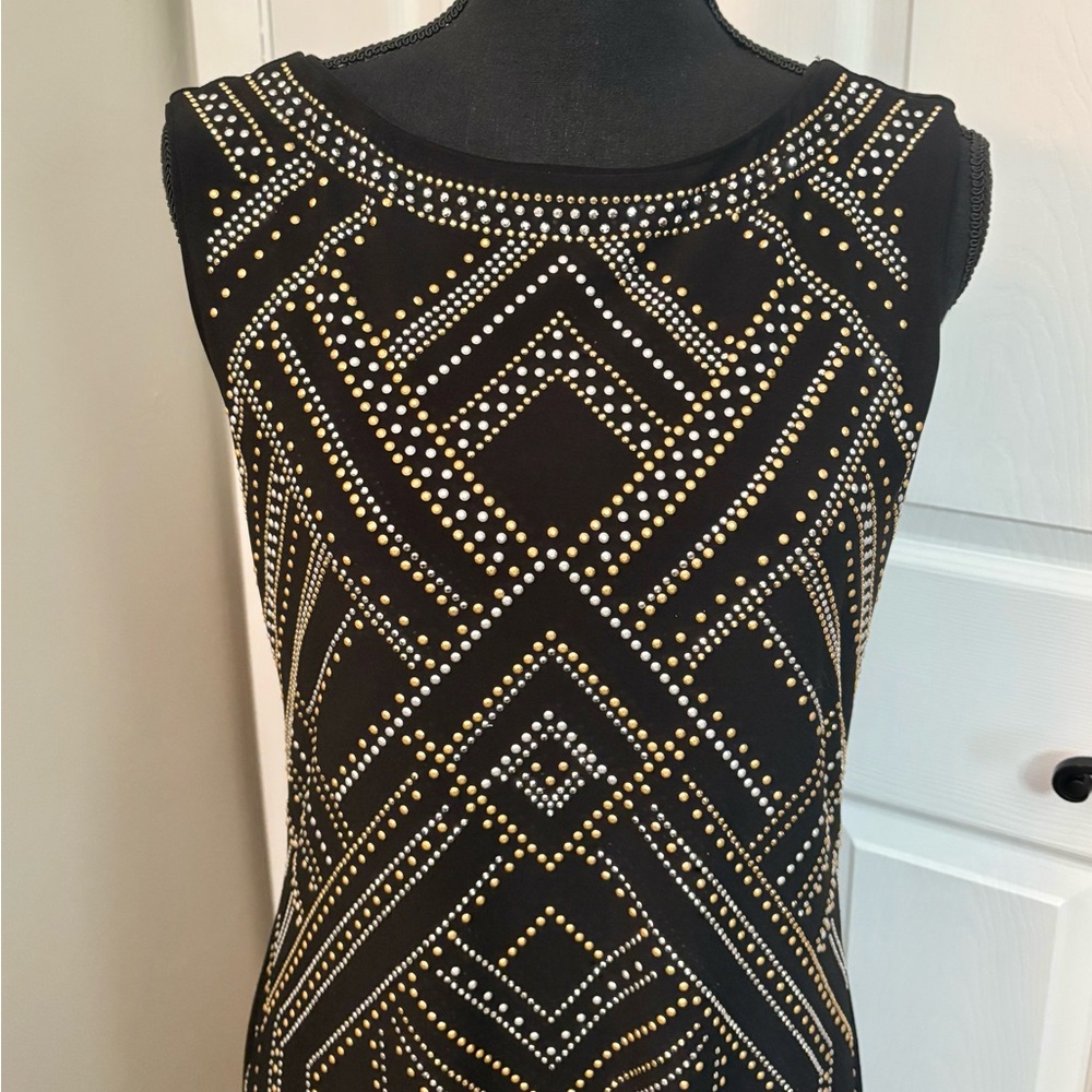 WHBM Beaded Dress🖤 - Picture 4 of 7